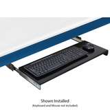 Heavy Duty Metal Keyboard Tray, 21"W x 11"D redirect to product page